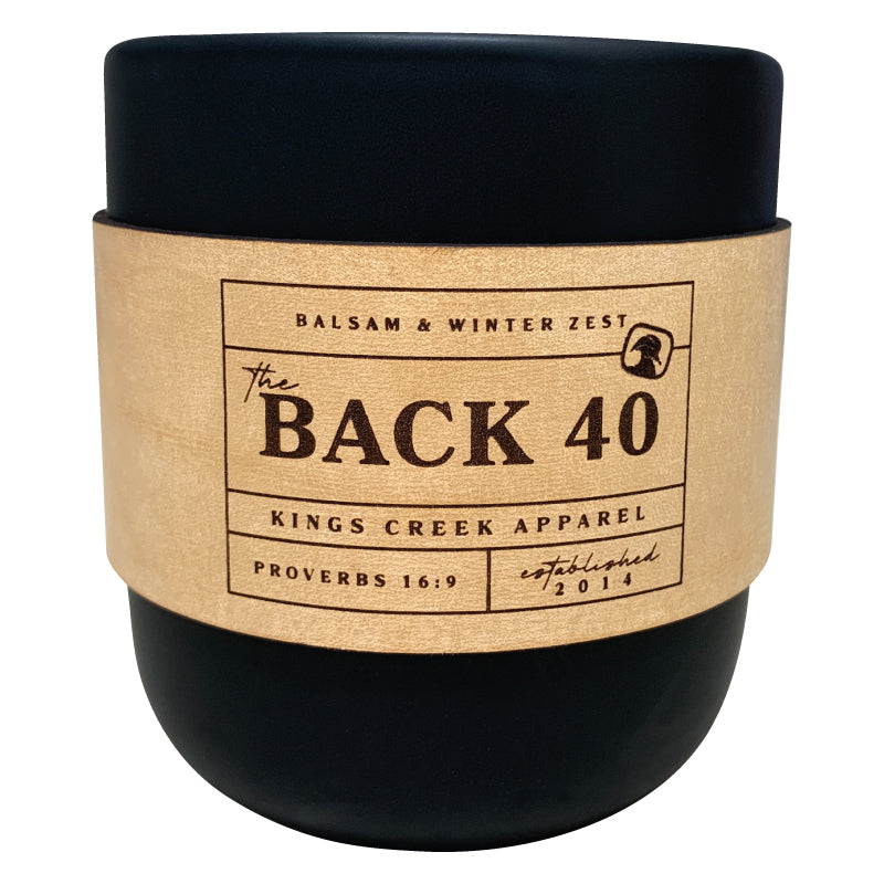 The Back 40 Candle